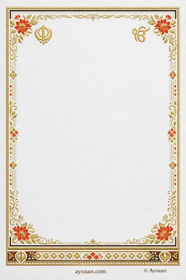 North Indian Reception · Minimal — Reception card design