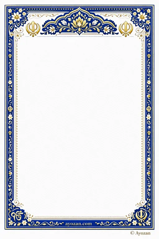 North Indian Sangeet · Contemporary — North Indian Sikh Modern Sangeet invitation card design from Ayozan