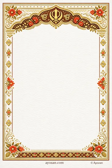 North Indian Mehndi · Ornate — Mehndi card design