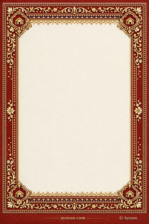 North Indian Housewarming · Classic — North Indian Sikh Traditional Housewarming invitation card design from Ayozan
