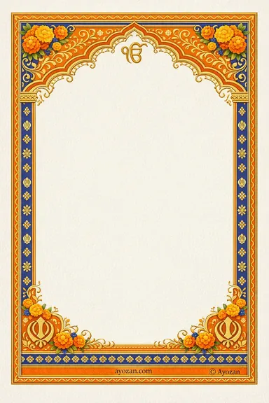 North Indian Haldi · Classic — Haldi card design