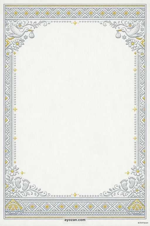 Assamese Baby Shower · Classic — Assamese Christian Traditional Baby Shower invitation card design from Ayozan