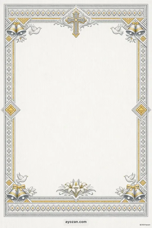 Assamese Wedding · Classic — Assamese Christian Traditional Wedding invitation card design from Ayozan