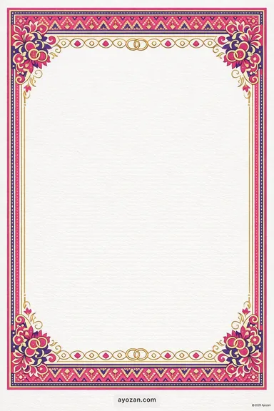 Assamese Engagement · Contemporary — Engagement card design
