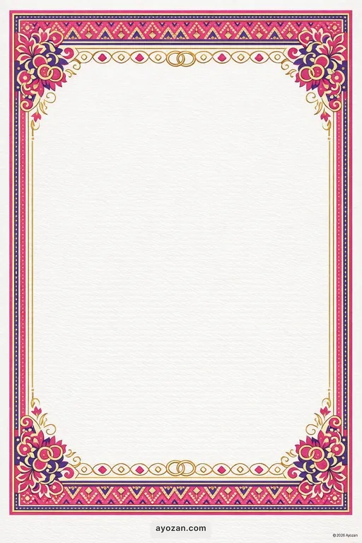 Assamese Engagement · Contemporary — Assamese Hindu Modern Engagement invitation card design from Ayozan