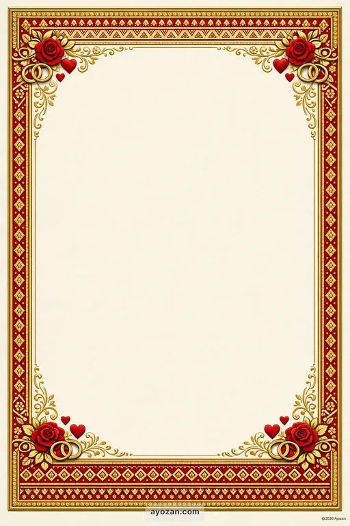 Assamese Anniversary · Classic — Assamese Hindu Traditional Anniversary invitation card design from Ayozan