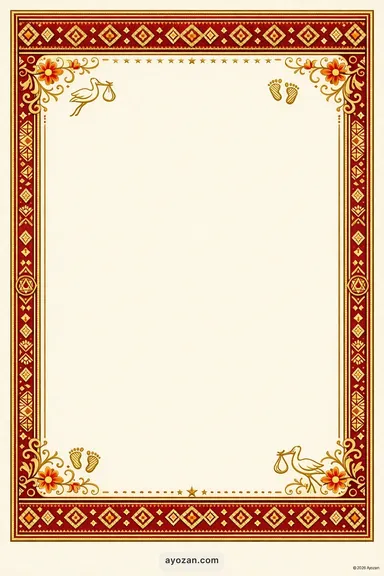 Assamese Baby Shower · Classic — Baby Shower card design