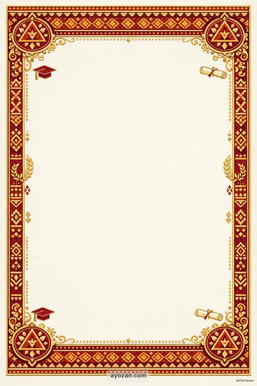 Assamese Graduation · Classic — Assamese Hindu Traditional Graduation invitation card design from Ayozan