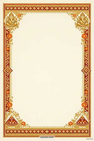 Assamese Housewarming · Classic — Housewarming card design