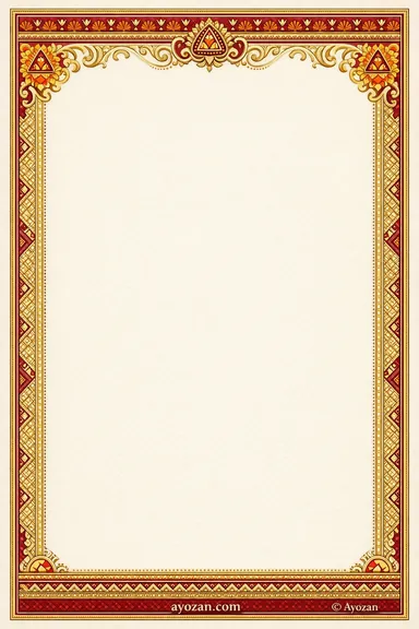 Assamese Sangeet · Classic — Assamese Heritage invitation card design