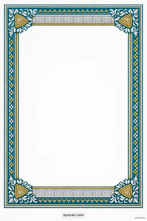 Assamese Prayer Meeting · Contemporary — Assamese Muslim Modern Prayer Meeting invitation card design from Ayozan