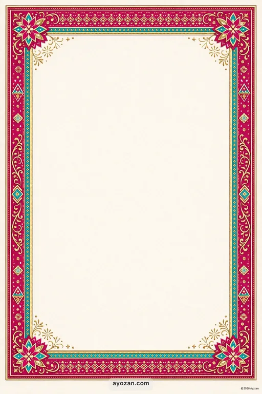 Assamese Bihu · Classic — Assamese Traditional Bihu invitation card design from Ayozan