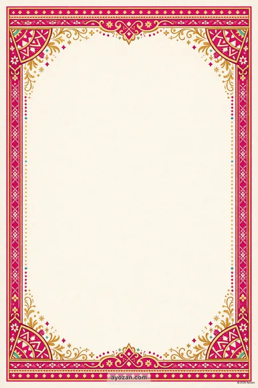 Assamese Family Gathering · Classic — Assamese Traditional Family Gathering invitation card design from Ayozan