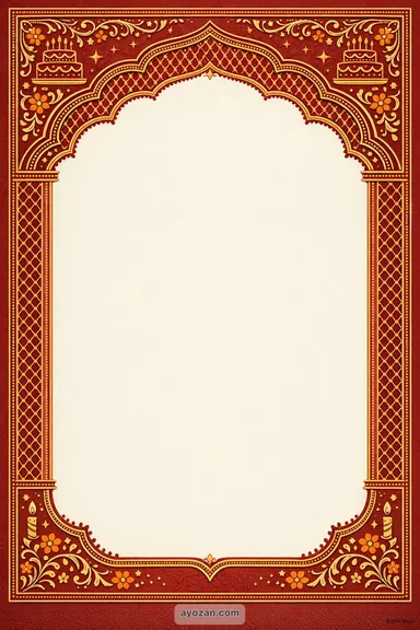 Awadhi Birthday · Classic — Birthday card design