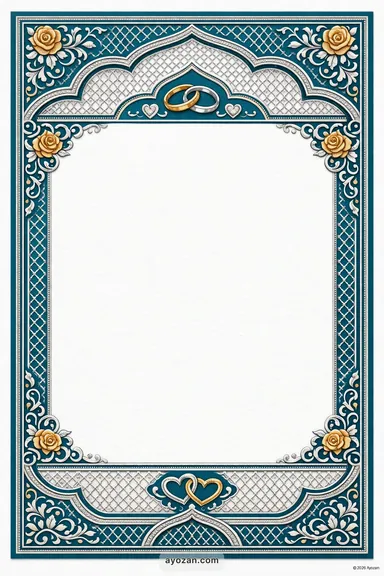 Awadhi Anniversary · Contemporary — Anniversary card design