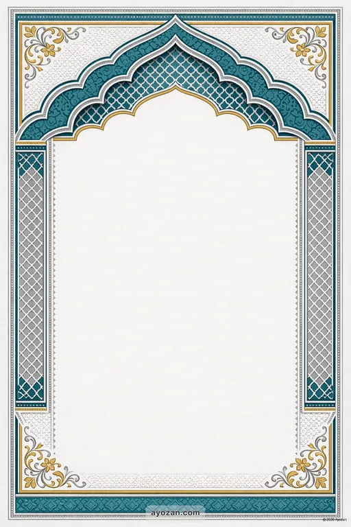 Awadhi Corporate · Contemporary — Awadhi Muslim Modern Corporate Gala invitation card design from Ayozan