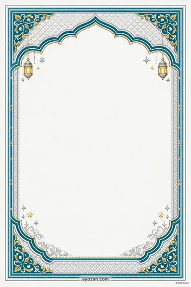 Awadhi Eid · Contemporary — Eid greeting card design