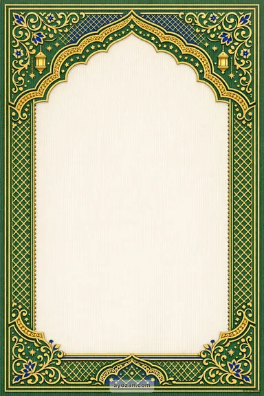 Awadhi Eid · Classic — Eid ul-Fitr card design