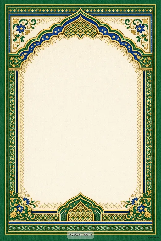 Awadhi Housewarming · Classic — Awadhi Muslim Traditional Housewarming invitation card design from Ayozan