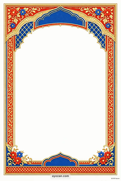 Awadhi Anniversary · Contemporary — Awadhi Modern Anniversary invitation card design from Ayozan