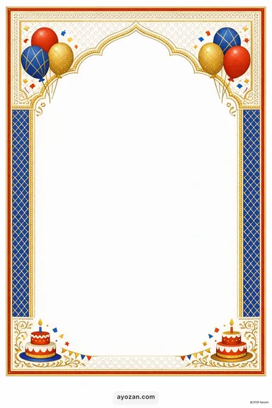 Awadhi Birthday · Contemporary — Birthday card design