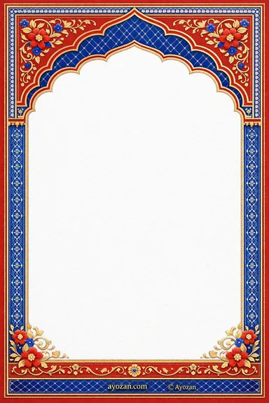 Awadhi Reception · Contemporary — Reception card design