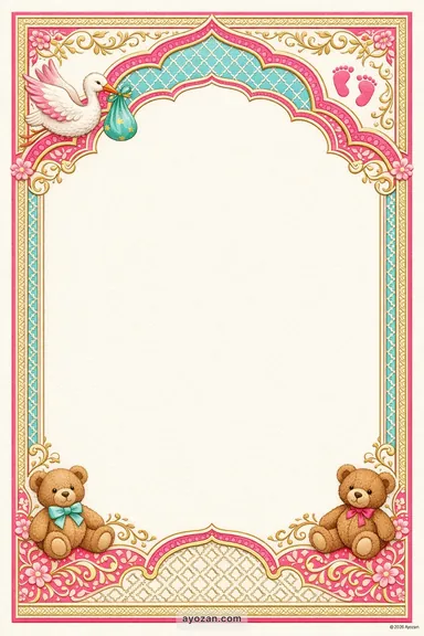 Awadhi Baby Shower · Classic — Baby Shower card design