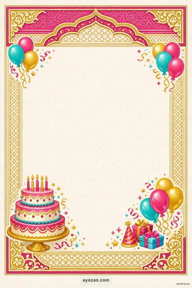 Awadhi Birthday · Classic — Birthday card design