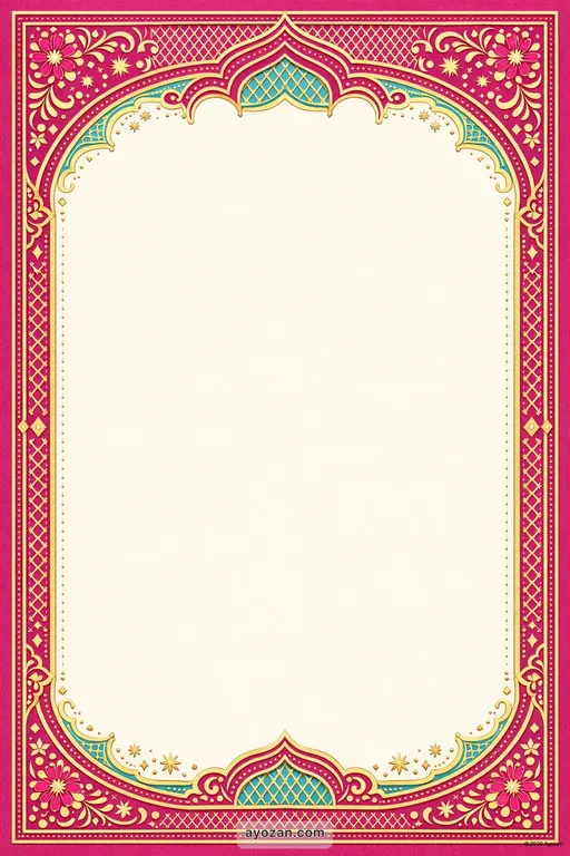 Awadhi Ganesh Chaturthi · Classic — Awadhi Traditional Ganesh Chaturthi invitation card design from Ayozan