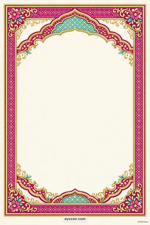 Awadhi Housewarming · Classic — Awadhi Traditional Housewarming invitation card design from Ayozan
