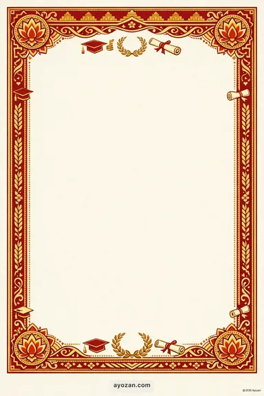 Awadhi Graduation · Classic — Awadhi Heritage invitation card design
