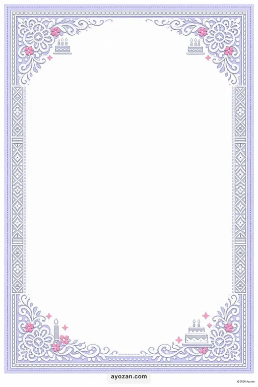 Bengali Birthday · Contemporary — Bengali Christian Modern Birthday invitation card design from Ayozan