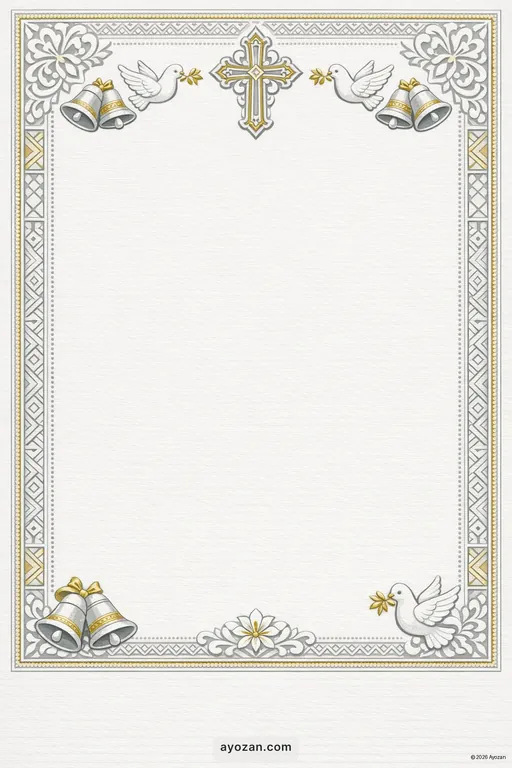 Bengali Wedding · Classic — Bengali Christian Traditional Wedding invitation card design from Ayozan