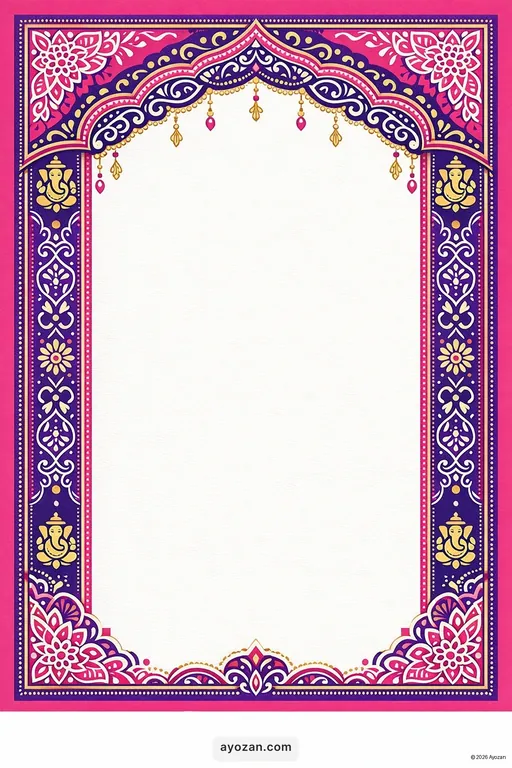 Bengali Corporate · Contemporary — Bengali Hindu Modern Corporate Gala invitation card design from Ayozan