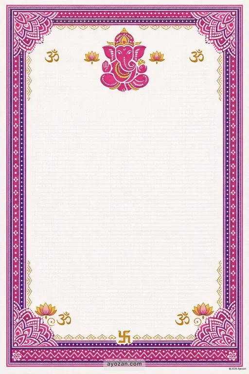 Bengali Wedding · Contemporary — Bengali Hindu Modern Wedding invitation card design from Ayozan