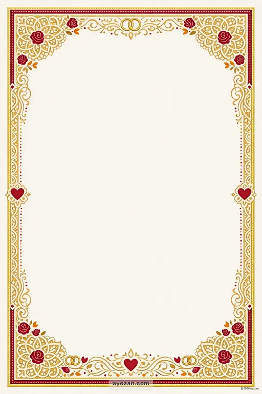 Bengali Anniversary · Classic — Bengali Hindu Traditional Anniversary invitation card design from Ayozan