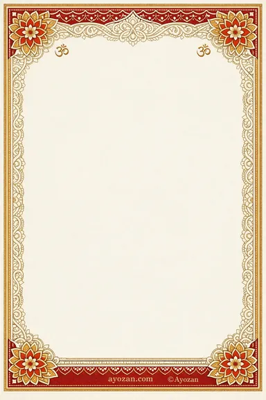 Bengali Mehndi · Classic — Mehndi card design