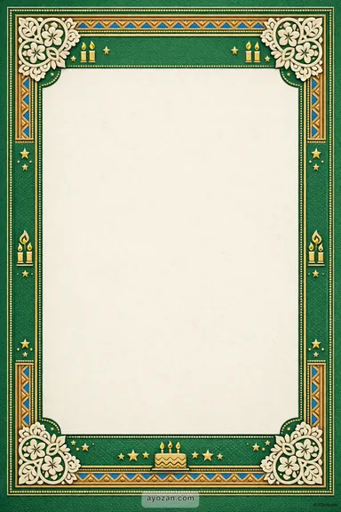Bengali Birthday · Classic — Birthday invitation card design