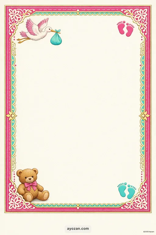 Bengali Baby Shower · Classic — Bengali Traditional Baby Shower invitation card design from Ayozan
