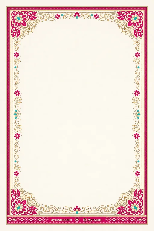 Bengali Reception · Classic — Bengali Traditional Reception invitation card design from Ayozan