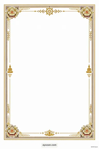 Corporate · Contemporary — Buddhist invitation card design
