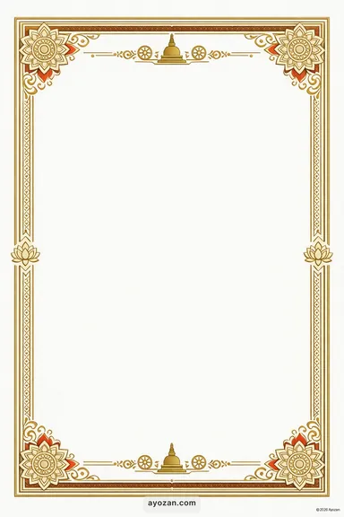 Corporate · Classic — Buddhist invitation card design