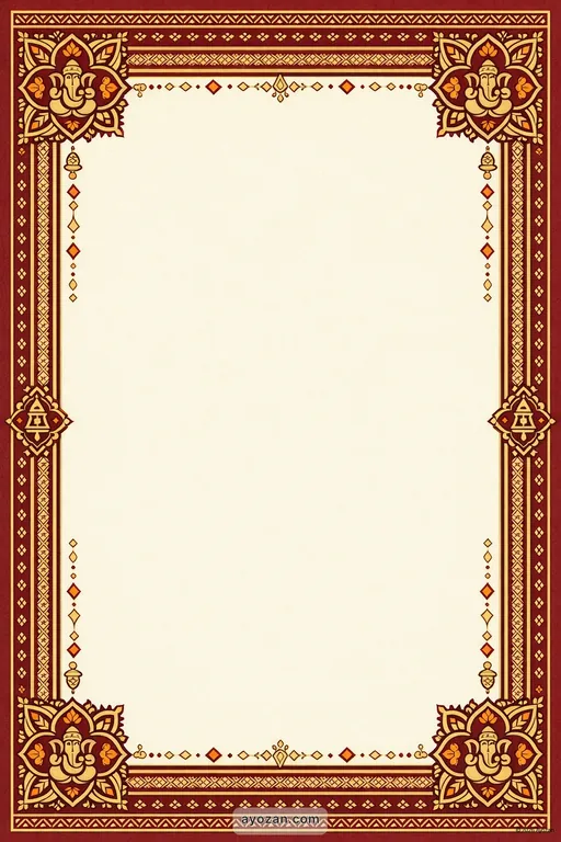 Chhattisgarhi Housewarming · Classic — Chhattisgarhi Hindu Traditional Housewarming invitation card design from Ayozan