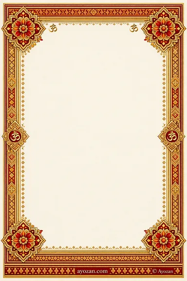 Chhattisgarhi Sangeet · Classic — Sangeet card design