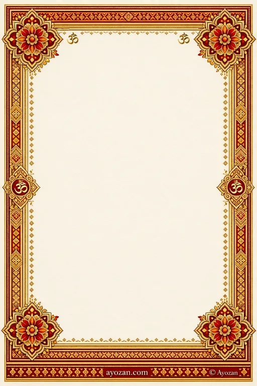 Chhattisgarhi Sangeet · Classic — Chhattisgarhi Hindu Traditional Sangeet invitation card design from Ayozan