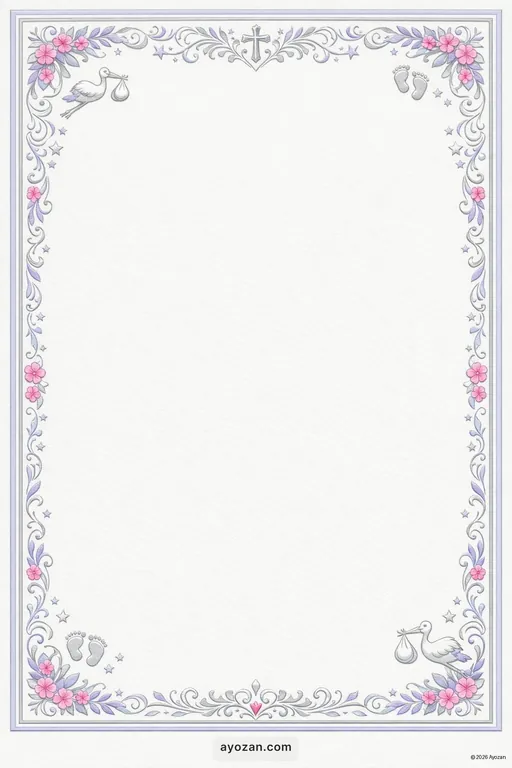 Goan Baby Shower · Contemporary — Goan Christian Modern Baby Shower invitation card design from Ayozan