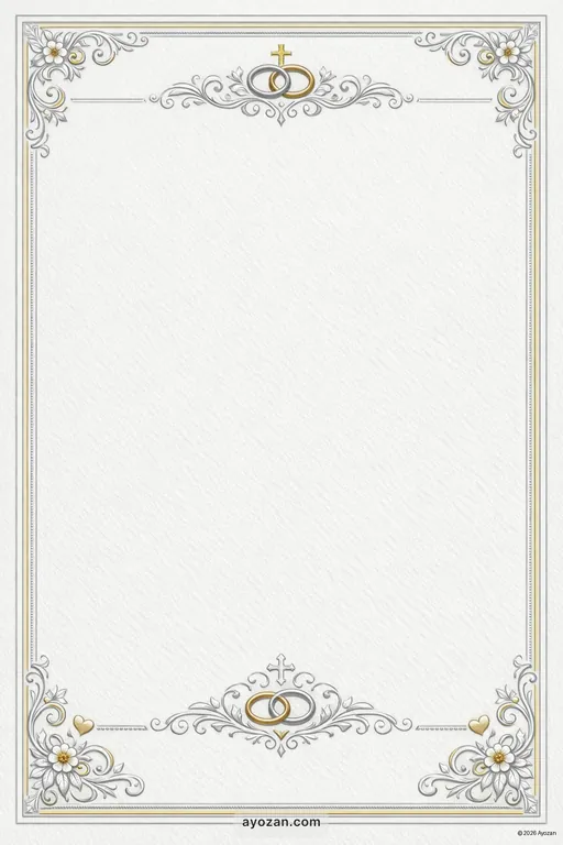 Goan Engagement · Classic — Goan Christian Traditional Engagement invitation card design from Ayozan