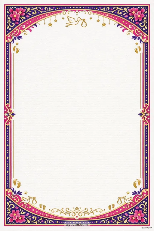 Gujarati Baby Shower · Contemporary — Gujarati Hindu Modern Baby Shower invitation card design from Ayozan
