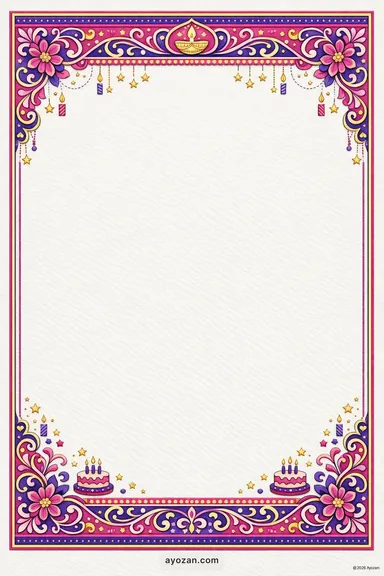 Gujarati Birthday · Contemporary — Birthday card design