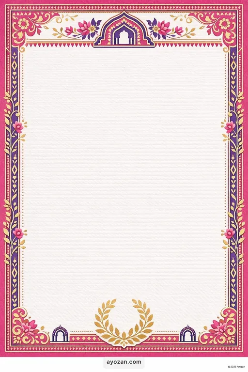 Gujarati Housewarming · Contemporary — Gujarati Hindu Modern Housewarming invitation card design from Ayozan